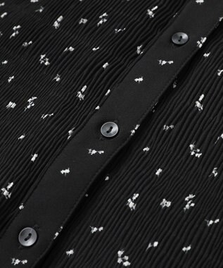 Green Parks マジョリカプリーツスキッパーブラウス Flower