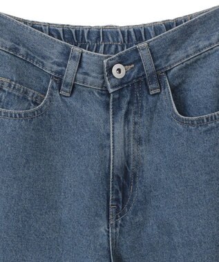 earth music&ecology カットオフフレアデニムパンツ Medium Indigo