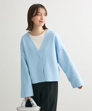 Green Parks リバーシブルカーディガン Blue