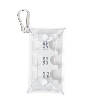 WEGO クリアケースコインホルダー ホワイト