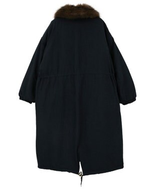 Green Parks ・ＥＬＥＮＣＡＲＥ　ＤＵＥ　中綿モッズコート Navy