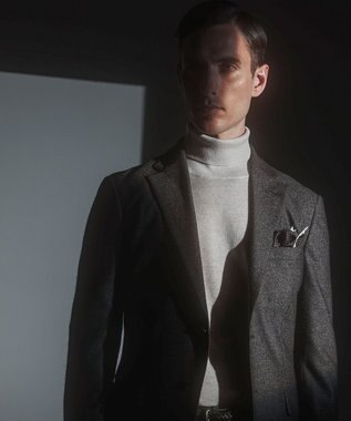 GOTAIRIKU 3ピースセットアップ対応【あたたかい】RENEWOOL ウールジャケット ダークブラウン系8