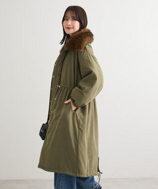 Green Parks ・ＥＬＥＮＣＡＲＥ　ＤＵＥ　中綿モッズコート Khaki