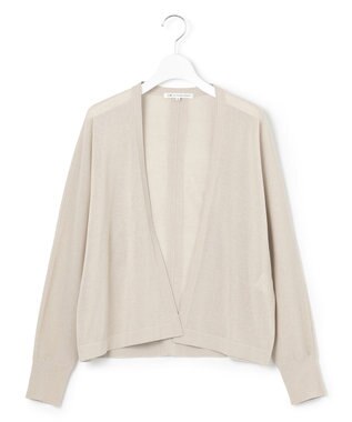 23区 S 【洗える】シアー カーディガン ベージュ系
