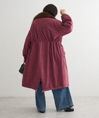 Green Parks ・ＥＬＥＮＣＡＲＥ　ＤＵＥ　中綿モッズコート Bordeaux