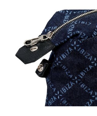 IBIZA バケーロ　ロゴデニム　リュック 紺