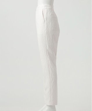 23区 L 【R(アール)】フクレジャカード パンツ オフホワイト系