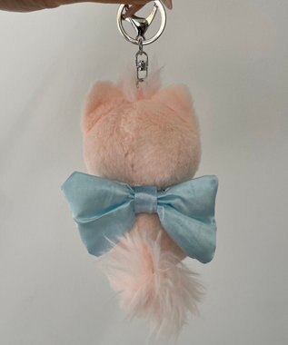 WEGO おめかしcatぬいぐるみキーホルダー ピンク