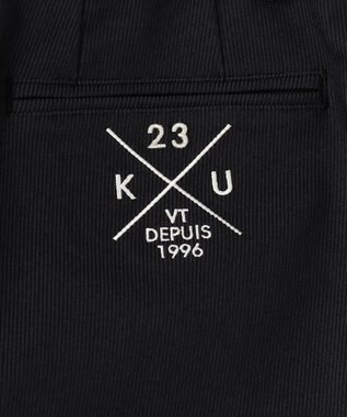 23区GOLF 【WOMEN】【ストレッチ】ハイパワーストレッチカルゼパンツ ブラック系