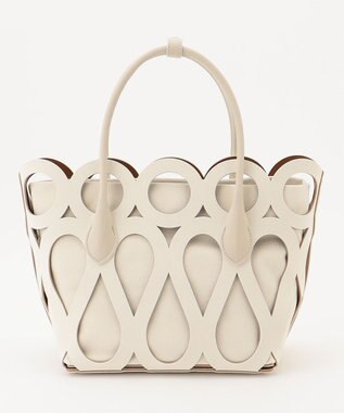 BEIGE， 【洗える・一部店舗限定】MARY AL TERNA / MAZE ハンドバック Ecru