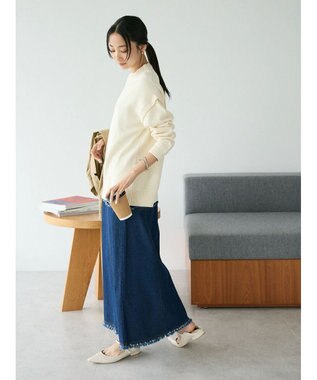 CRAFT STANDARD BOUTIQUE ガンジーニットプルオーバー Ivory