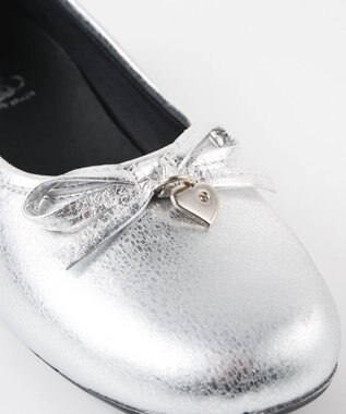 BONTRE 【BONTRE/ボントレ】レザーバレエシューズ/50301-VA シルバー