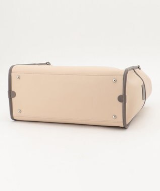 Y'SACCS リサイクルレザー　バインダーA4トートバッグ アイボリー