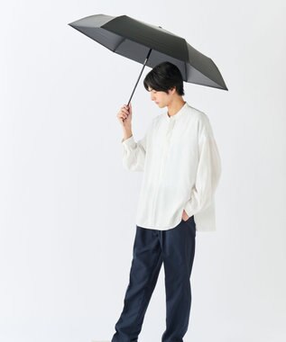 MOONBAT 【遮光100％/超軽量/自動開閉】マジで軽い傘 晴雨兼用 折りたたみ日傘 58cm マジカルテックプロテクション ブラック