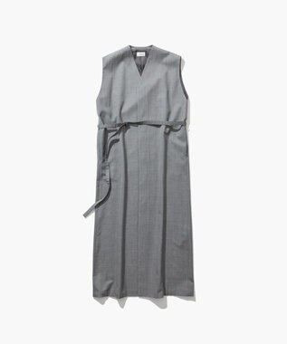 ATON WOOL SILK TWILL | ジレドレス