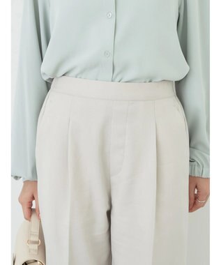 earth music&ecology ストレートパンツ Light Beige