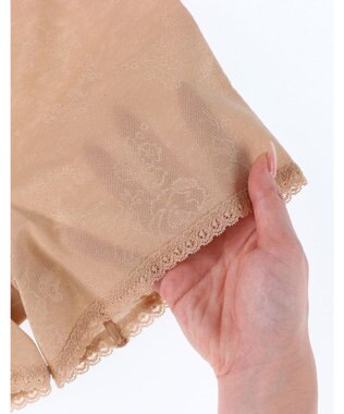 WACOAL ガードル 綿混ソフトガードル 通気性がよい(本体) おなかやさしくサポート 一枚ばき可能 ショート丈 【EverChic】 レディース GRC330 /ワコール カラシ