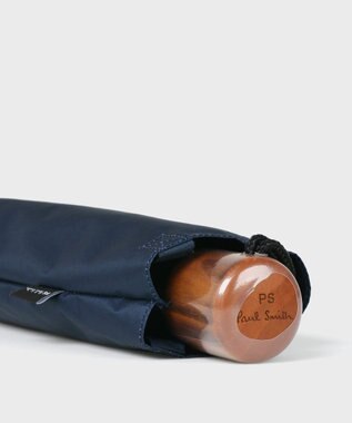 Paul Smith プリント 折りたたみ傘 ネイビー