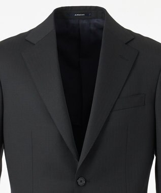 J.PRESS MEN 【定番】【JAPAN CRAFT CLOTH】シャドーヘリンボン スーツ / 背抜き ネイビー系1