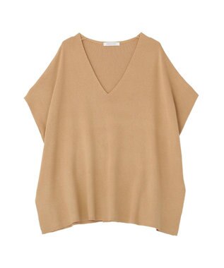 AMERICAN HOLIC Vネックニットベスト Camel