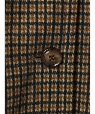 earth music&ecology ステンカラーコート（チェック） Check