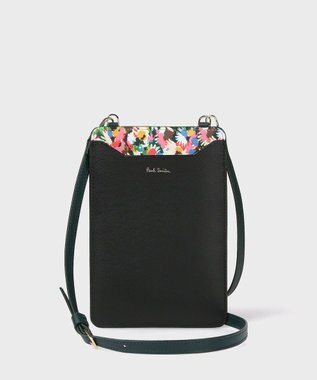 Paul Smith マーガレットプリントトリム ネックポーチ