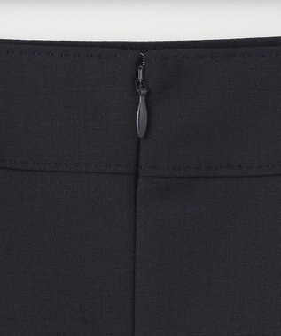 J.PRESS LADIES L BAHARIYE SOLID フレアースカート ネイビー系