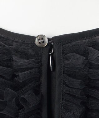 23区 【GOLD LABEL】コットンオーガンジー ジレコンビ ブラウス ブラック系