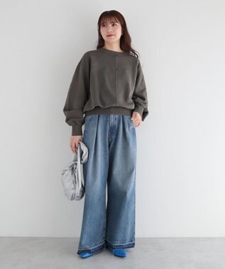 Green Parks ・ＳＵＧＡＲ　ＳＰＯＯＮ　ピグメントスウェット Charcoal Gray