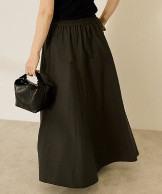 AMERICAN HOLIC ギャザーフレアスカート Charcoal Gray