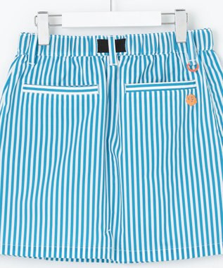 PW CIRCULUS 【高通気 / 軽撥水 / 軽量のDotAir 使用】【WOMEN】ストライプ柄スカート サックスブルー系2