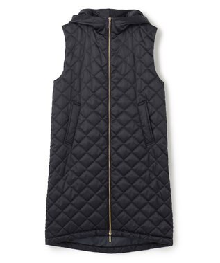 BEIGE， 【S-size】RENARD / フーデッドジレ Navy