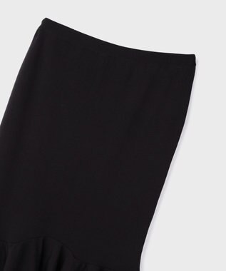 GRACE CONTINENTAL ティアードニットスカート ブラック