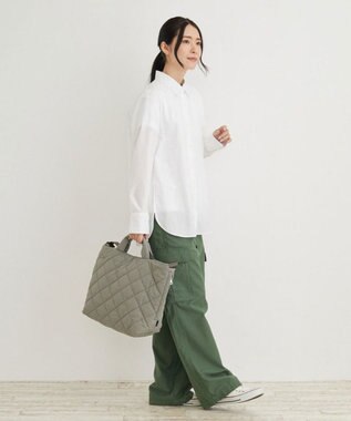 ROOTOTE 1265【撥水加工】SN.ミディアム2way.ダイヤキルト-F 02：グレー