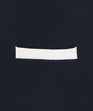 23区 【洗える】コンパクトコットンポリエステル カーディガン ネイビー系