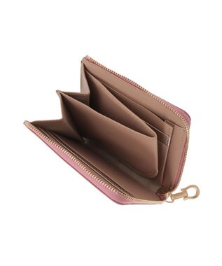 genten 【福財布】アルモニア ミニ財布 モーブピンク