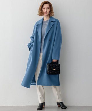 23区 キルティング トップハンドル ショルダーバッグ ブラック系