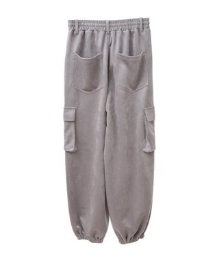 Green Parks ・ＳＵＧＡＲ　ＳＰＯＯＮスエードポンチカーゴパンツ Gray