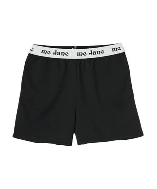 Green Parks ｍｅ　Ｊａｎｅ／ウエストロゴショートパンツ Black