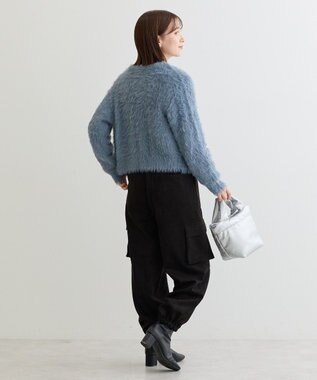 Green Parks ・ＳＵＧＡＲ　ＳＰＯＯＮスエードポンチカーゴパンツ Black