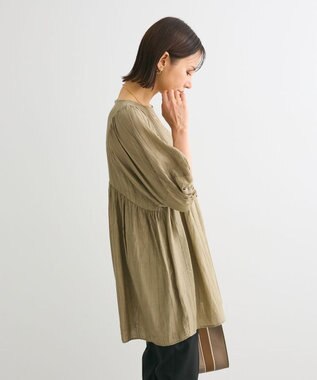 Green Parks ＢＰ　ボリュームスリーブチュニック Khaki
