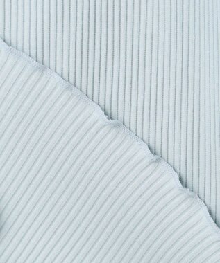 組曲 KIDS 【110-140㎝】フリルリブ2WAY トップス サックスブルー系