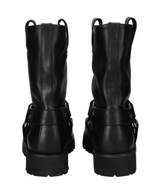 Bridget Birkin 【PARADIS COULEUR】オブリークトウリングエンジニアブーツ ブラック