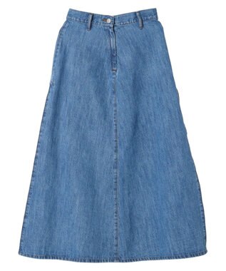 CRAFT STANDARD BOUTIQUE Ａライン４ＷＡＹデニムスカート Light Indigo