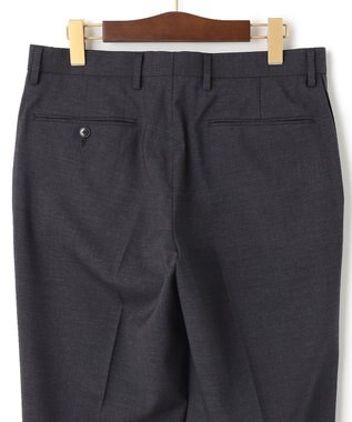 J.PRESS MEN 【PEPPIN MERINO COMFORT】 プレーン スラックス / 1タック グレー系