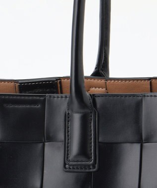 自由区 【カタログ掲載】ワイドメッシュトート バッグ ブラック