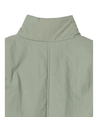 Green Parks 中わたスタンドカラーベスト Olive