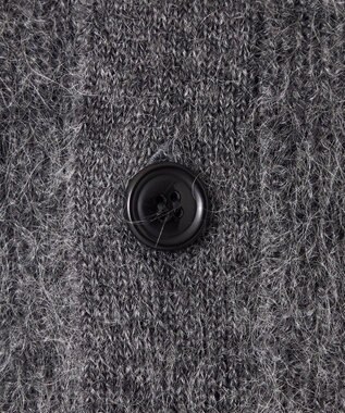 NAVE 【ReNAVE】ウールモヘア カーディガン チャコール系