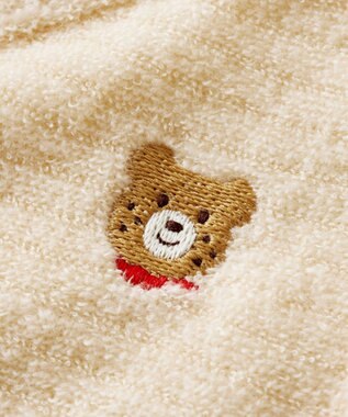 MIKI HOUSE HOT BISCUITS 【50-70cm】 パイル素材 ベビーベスト(胴着) アイボリー