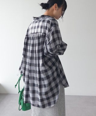 Green Parks 【しゃれシャツ】イージーケアシャーリングシャツ Black